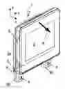 Fig. 01 - Apparatus for mounting a display element in a motor vehicle