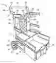 Fig. 01 - Rolling container assembly with adjustable storage units