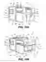 Fig. 10 - Rolling container assembly with adjustable storage units