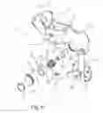 Fig. 07 - Bicycle rear derailleur with a damper assembly