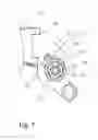 Fig. 08 - Bicycle rear derailleur with a damper assembly