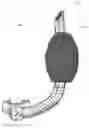 Fig. 01 - Device for increasing buoyancy of a snorkel or a snorkel with attached mask