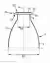 Fig. 01 - Liquid filled bottle having a thin cover member provided with a flexible reinforcing element