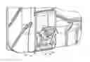 Fig. 01 - Latch mechanism for front opening lid