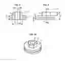 Fig. 06 - Device for adjusting the inter-flange space of a bobbin