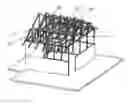 Fig. 01 - Roof erection system and assembly kit