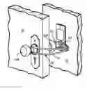 Fig. 01 - Combination doorbumper/doorstopper