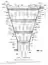 Fig. 09 - Method and apparatus to utilize the push-pull power of an upwards flow of wind energy within a structure