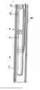 Fig. 01 - Device for hydraulically protecting a submersible electric motor of a downhole, preferably centrifugal, pump (variants)