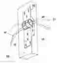 Fig. 01 - Device for retaining the loose end of a wire in a desired position during construction