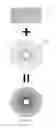 Fig. 12 - Revolved reflector with complex superficial micro-structures