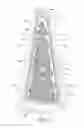 Fig. 06 - LED lighting apparatus with an open frame network of light modules
