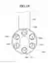 Fig. 22 - Air conditioner having a bending tube which alters the flow of the refrigerant prior to entering the distributor