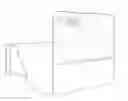 Fig. 01 - Projector utilizing opaque / transparent projection screen