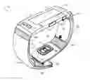 Fig. 01 - Electronic device with plated electrical contact