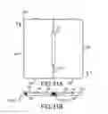 Fig. 44 - Hinge overtravel in a dual screen handheld communication device
