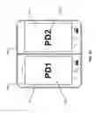 Fig. 13 - Image capture modes for dual screen mode