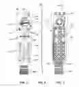 Fig. 05 - Patient-actuated control device for controlling an audio-visual display and ancillary functions in a hospital room