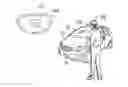 Fig. 01 - WEARABLE COMPUTING DEVICE FOR HANDSFREE CONTROLLING OF VEHICLE COMPONENTS AND METHOD THEREFOR