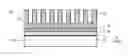Fig. 01 - Semiconductor device and heat-dissipating mechanism