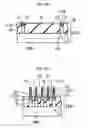 Fig. 19 - Semiconductor device with well resistor and alternated insulating and active regions between input and output terminals
