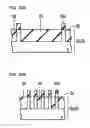 Fig. 22 - Semiconductor device with well resistor and alternated insulating and active regions between input and output terminals