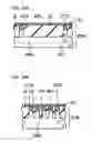 Fig. 24 - Semiconductor device with well resistor and alternated insulating and active regions between input and output terminals