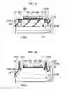Fig. 30 - Semiconductor device with well resistor and alternated insulating and active regions between input and output terminals