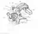 Fig. 02 - Knife switch, a switching device comprising a knife switch and a switchgear