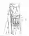Fig. 02 - Drive module, server mechanism and containing frame thereof