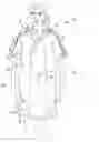 Fig. 01 - Adjustable front-opening hospital gown