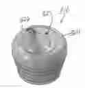 Fig. 01 - Universal lid for food and drink containers