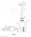 Fig. 06 - Geared instrument for tibial stem reaming or removal