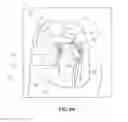 Fig. 21 - Anatomical location markers and methods of use in positioning sheet-like materials during surgery