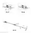 Fig. 13 - Instruments and methods for removing fixation devices from intervertebral implants