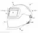 Fig. 01 - Protective headgear and optical-filter cartridge removably mountable thereto