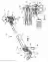 Fig. 05 - Release handle mechanisms for a spar of a limb holder