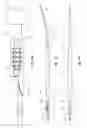 Fig. 12 - Solid-body catheter including lateral distal openings
