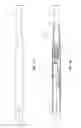 Fig. 14 - Solid-body catheter including lateral distal openings