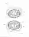 Fig. 01 - Golf ball having non-planar parting line with non-circular dimples