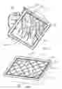 Fig. 03 - Filter element and housing with cooperating filter media support structures