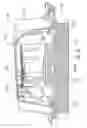 Fig. 05 - Filter element and housing with cooperating filter media support structures