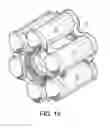 Fig. 10 - Carrier assembly for canisters of a mechanical exfoliation apparatus