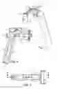 Fig. 05 - Liquid spray gun, spray gun platform, and spray head assembly