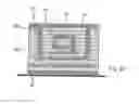 Fig. 19 - Method for simultaneously scribing and filling of scribed channel, trough, trench or groove