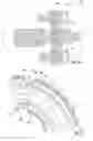 Fig. 12 - Support and compression assemblies for curvilinear molten metal transfer device