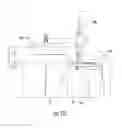 Fig. 15 - Support and compression assemblies for curvilinear molten metal transfer device
