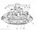 Fig. 01 - Mounting device and method for the counterforce-free mounting of a pressure plate assembly on a counterpressure plate, and method for counterforce-free dismounting