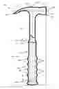 Fig. 01 - Roofing and nail removal hammer