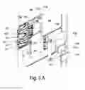 Fig. 06 - DOUBLE-LATCH CLOSING SYSTEM FOR AERONAUTICAL EQUIPMENT, SUCH AS TROLLEYS HAVING ULTRALIGHT COMPOSITE PANELS